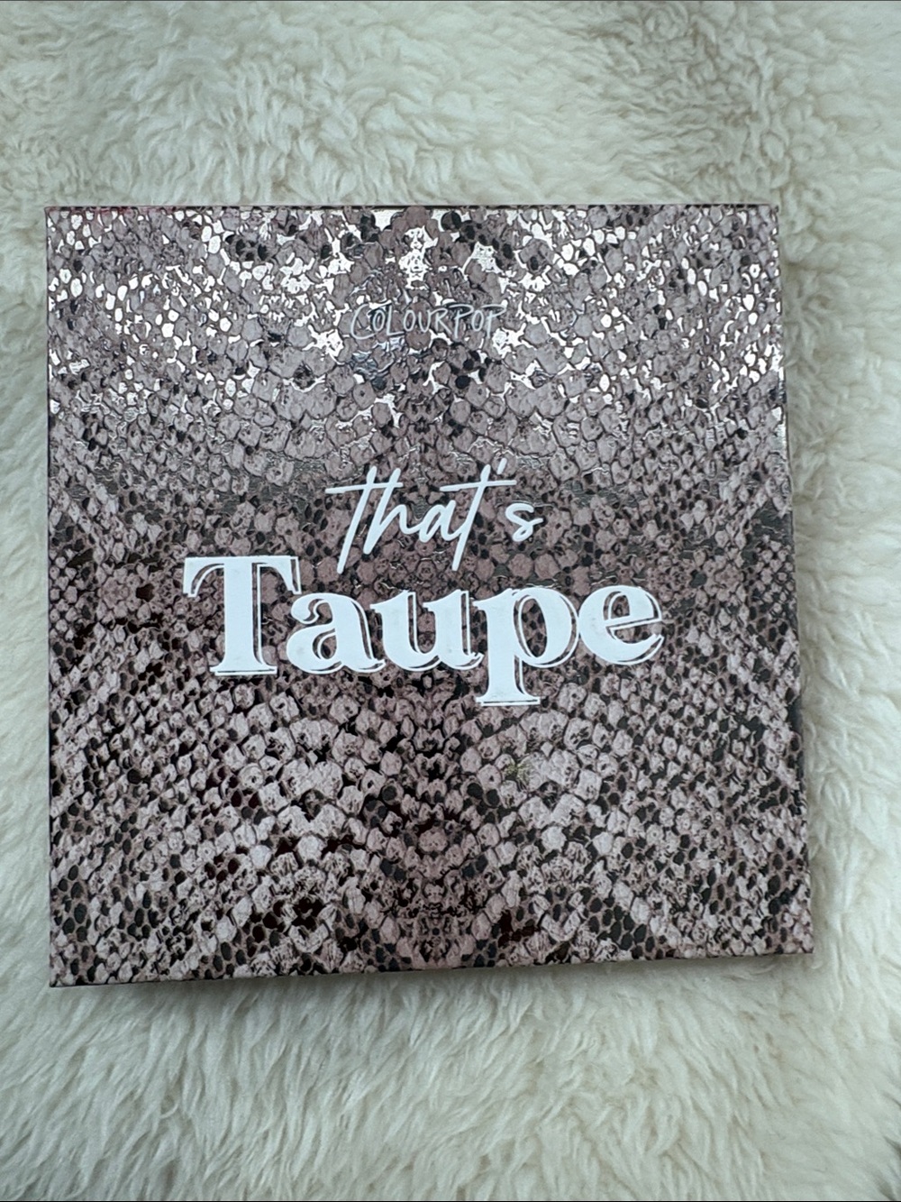 Colourpop That’s Taupe 9 pan palette